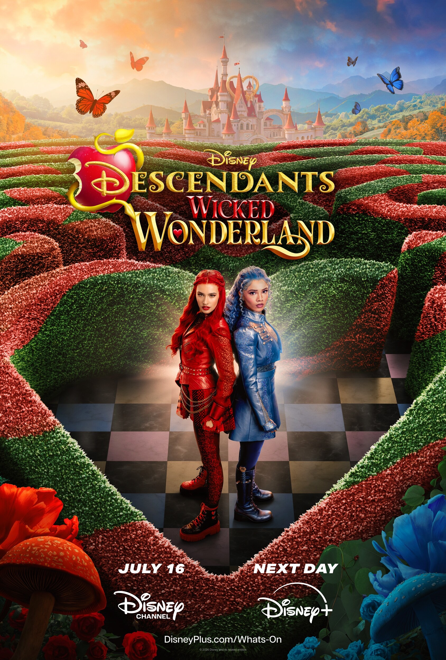 Mega Sized Movie Poster Image for Descendants: Wicked Wonderland (#1 of 2)
