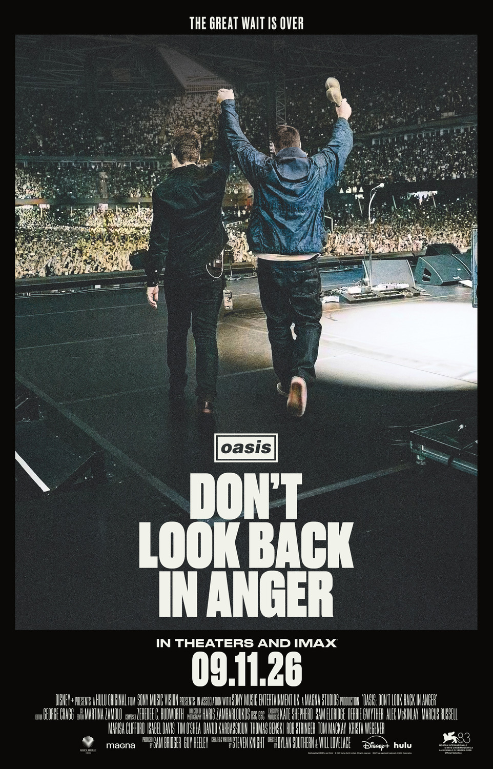 Extra Large Movie Poster Image for Don't Look Back in Anger (#2 of 2)