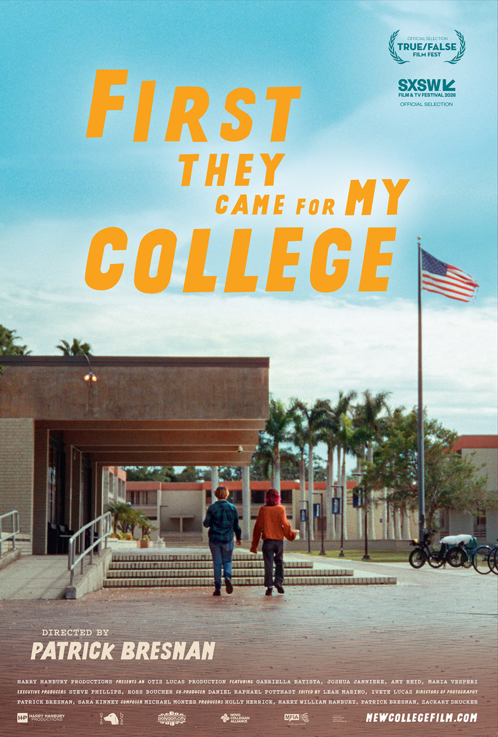 Extra Large Movie Poster Image for First They Came for My College 