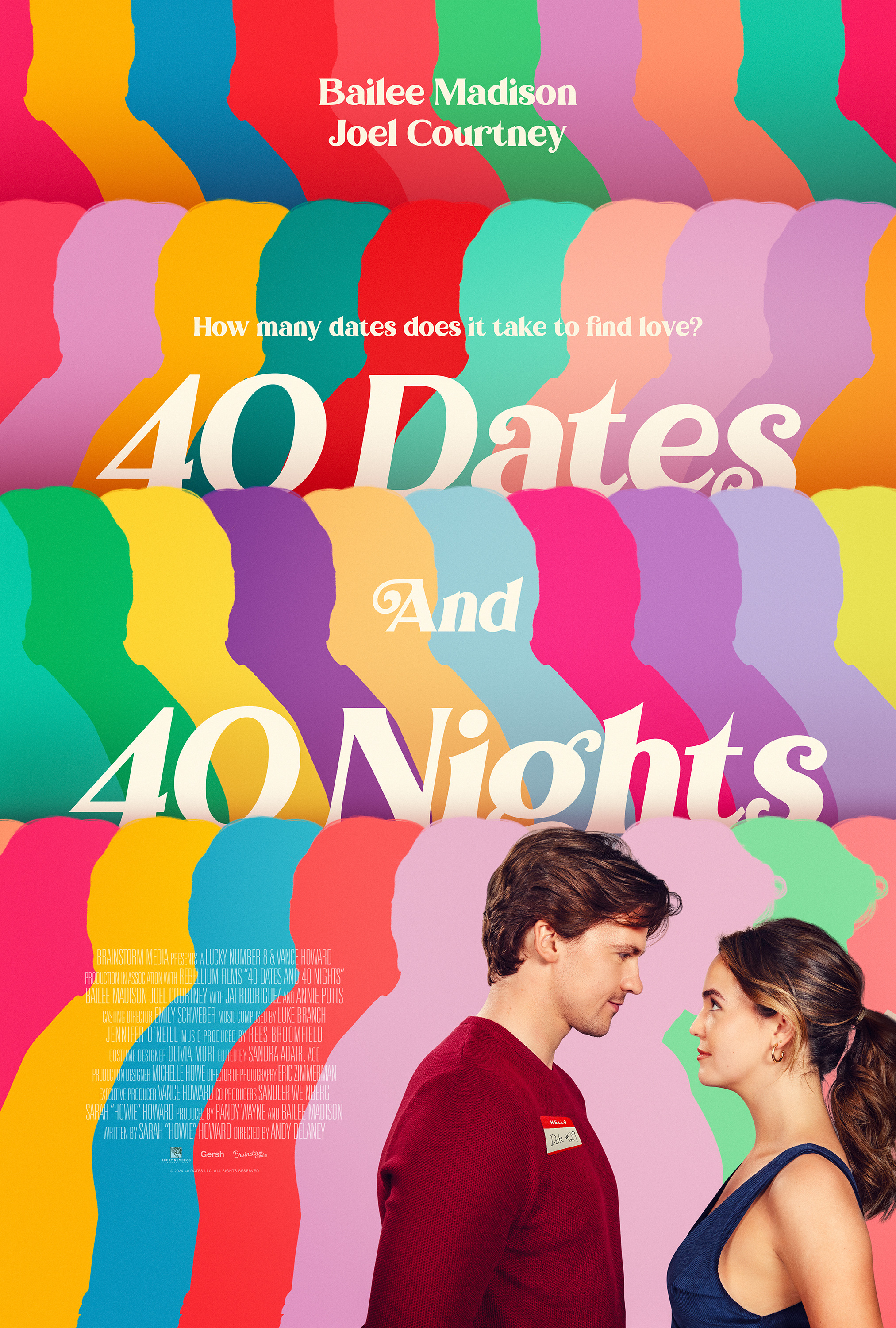Mega Sized Movie Poster Image for 40 Dates and 40 Nights (#1 of 2)