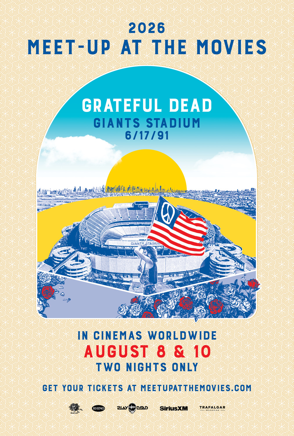 Extra Large Movie Poster Image for Grateful Dead Meet-Up at the Movies 2026 