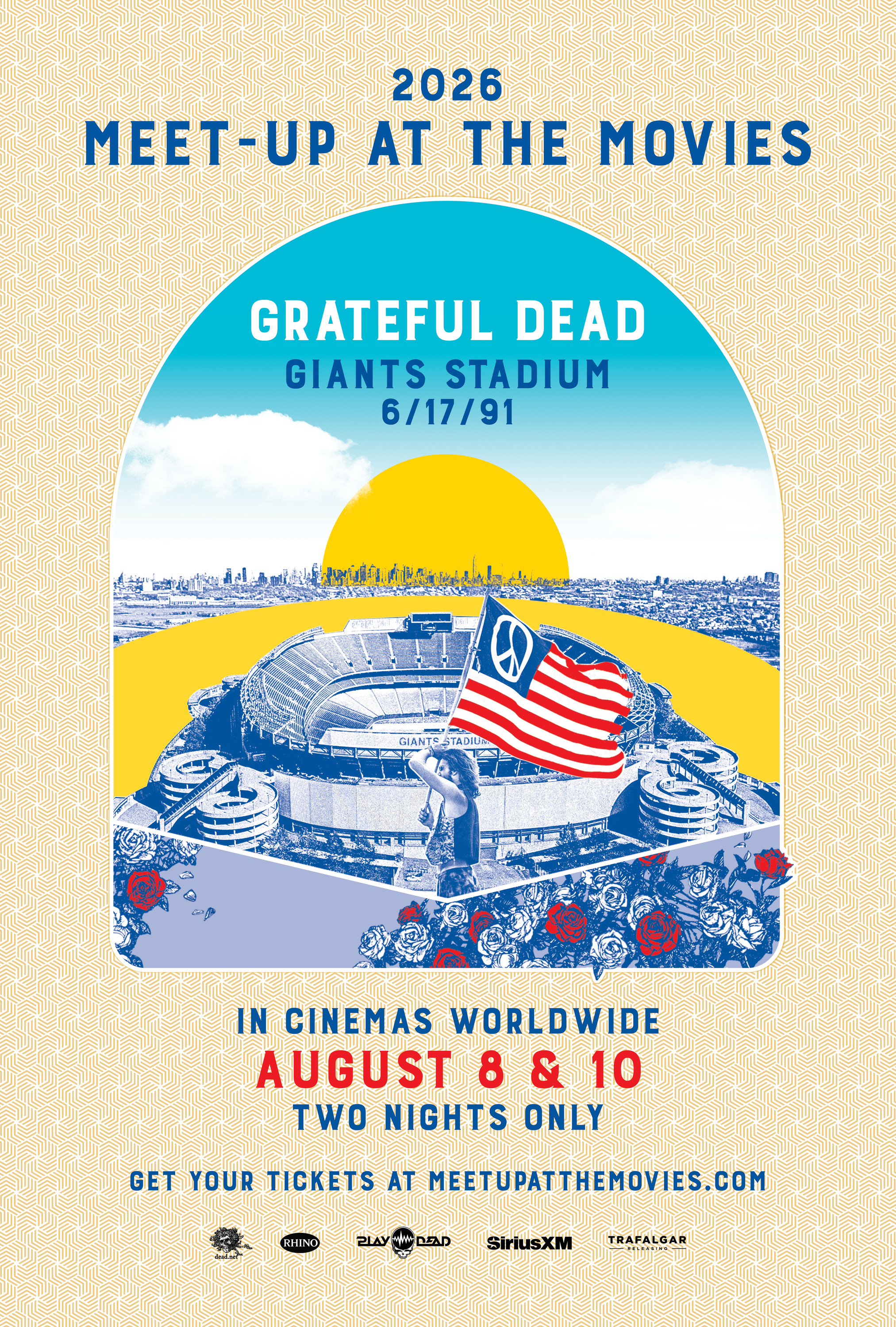 Mega Sized Movie Poster Image for Grateful Dead Meet-Up at the Movies 2026 