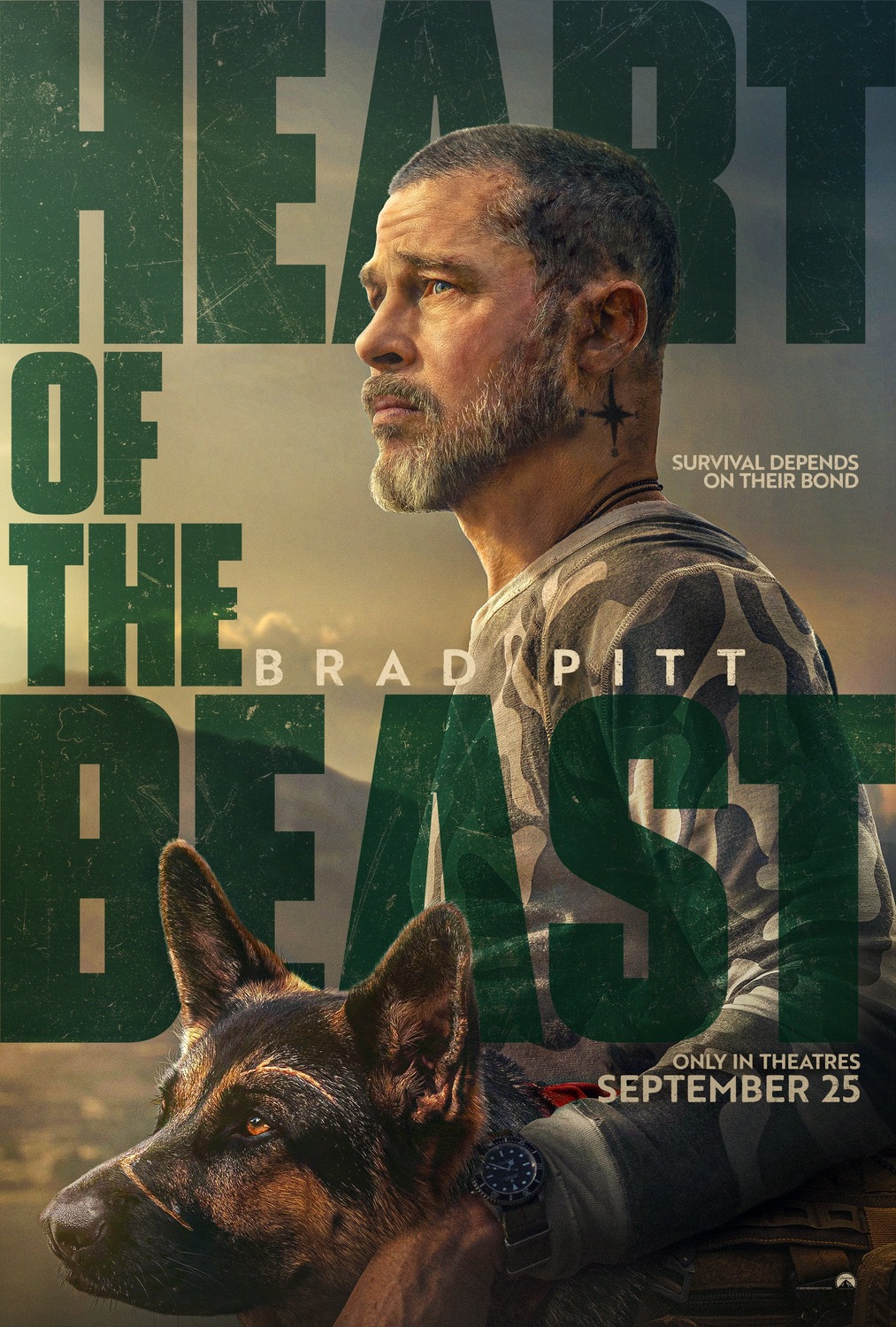 Extra Large Movie Poster Image for Heart of the Beast 