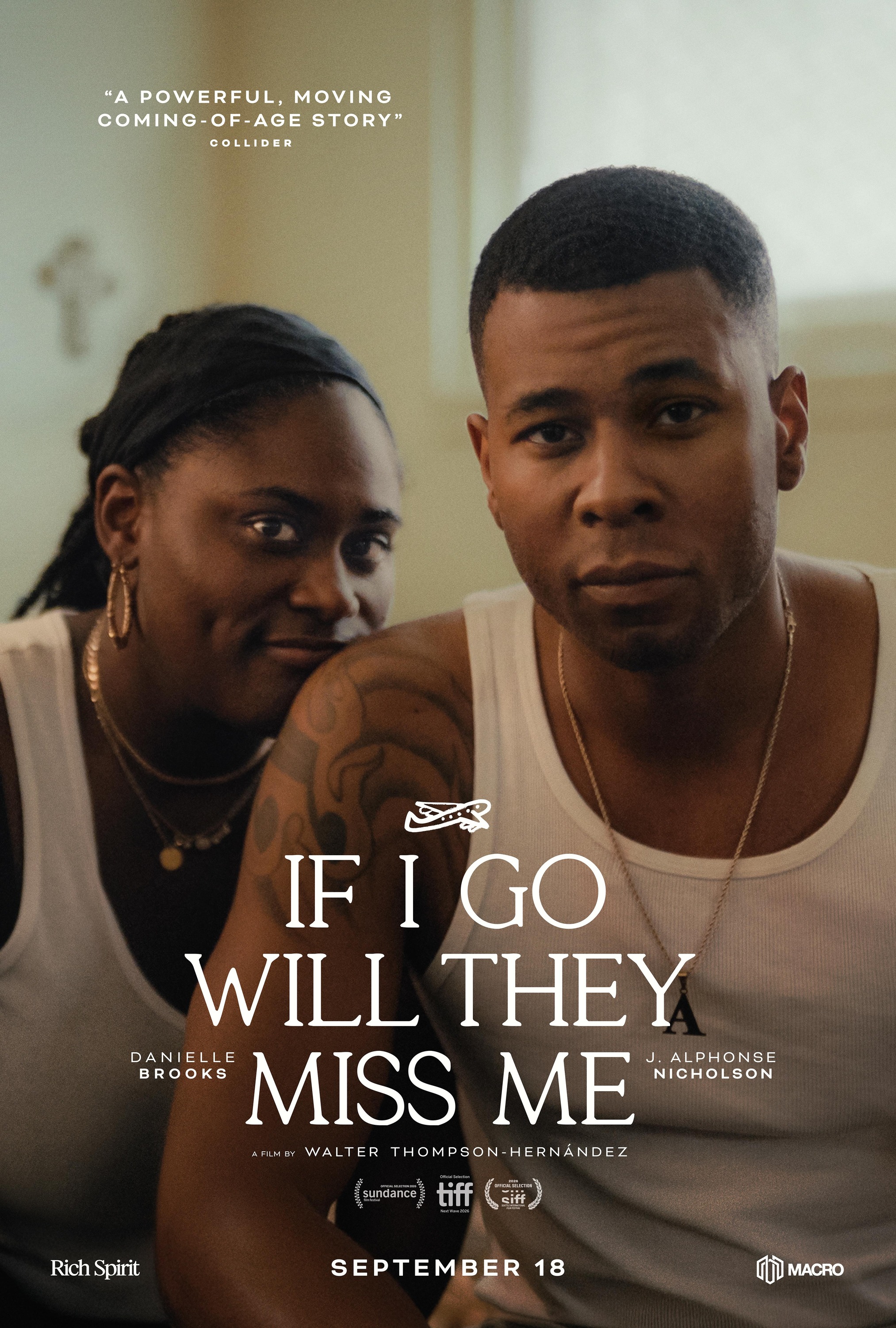 Mega Sized Movie Poster Image for If I Go Will They Miss Me 