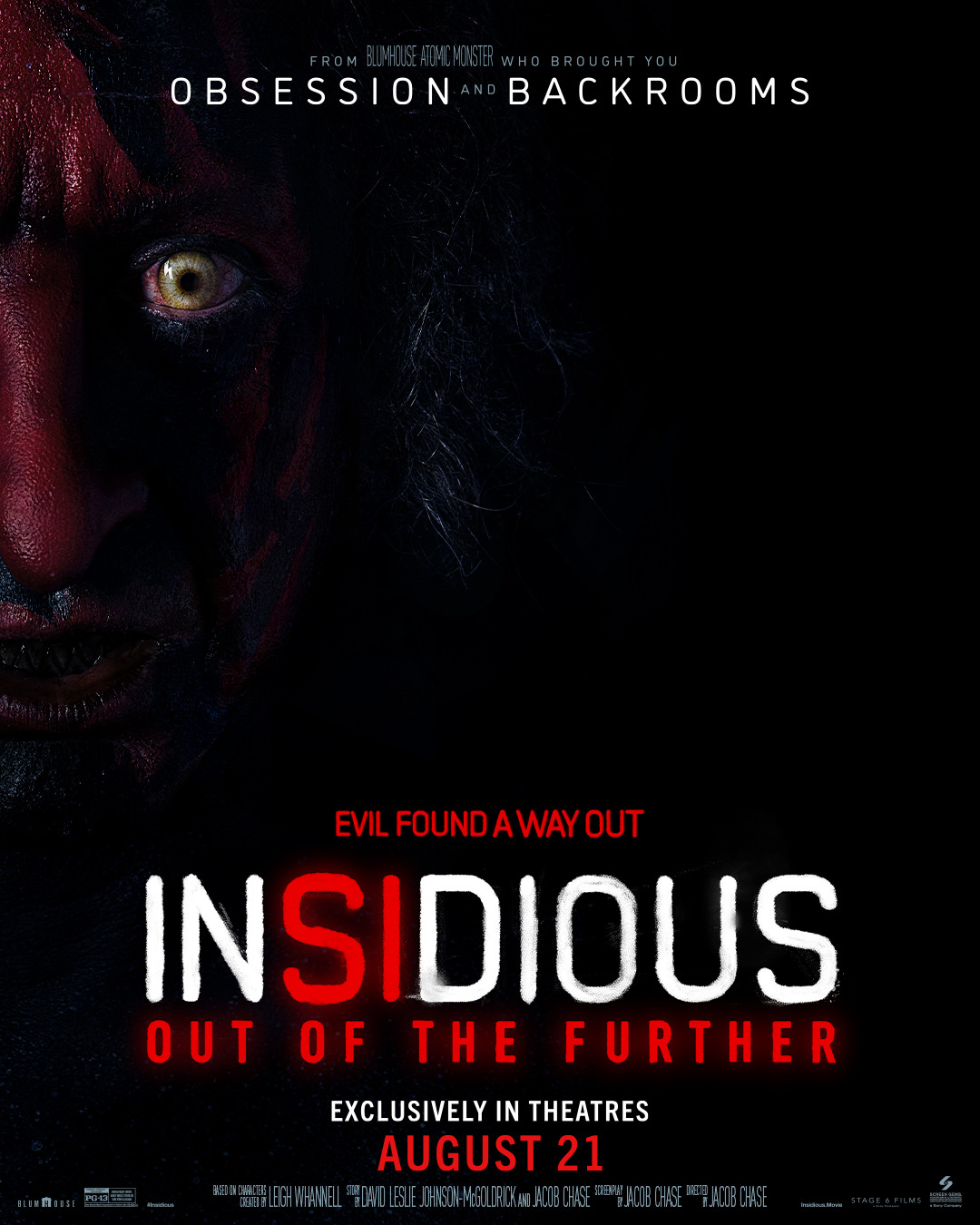 Extra Large Movie Poster Image for Insidious: Out of the Further (#4 of 8)