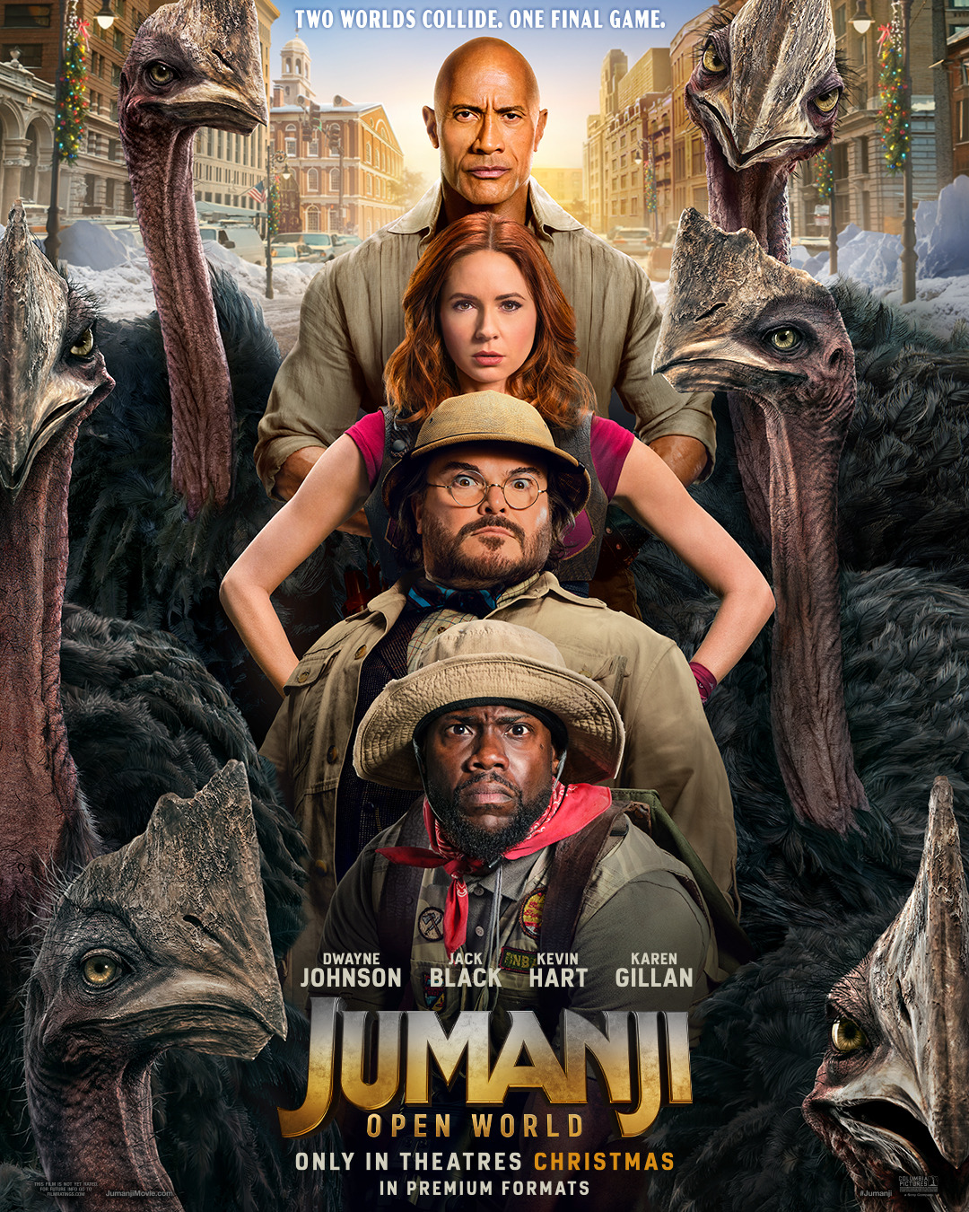 Extra Large Movie Poster Image for Jumanji: Open World 