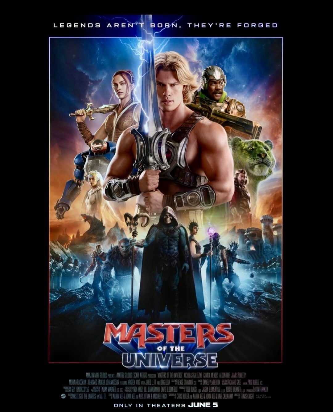 Extra Large Movie Poster Image for Masters of the Universe (#2 of 2)