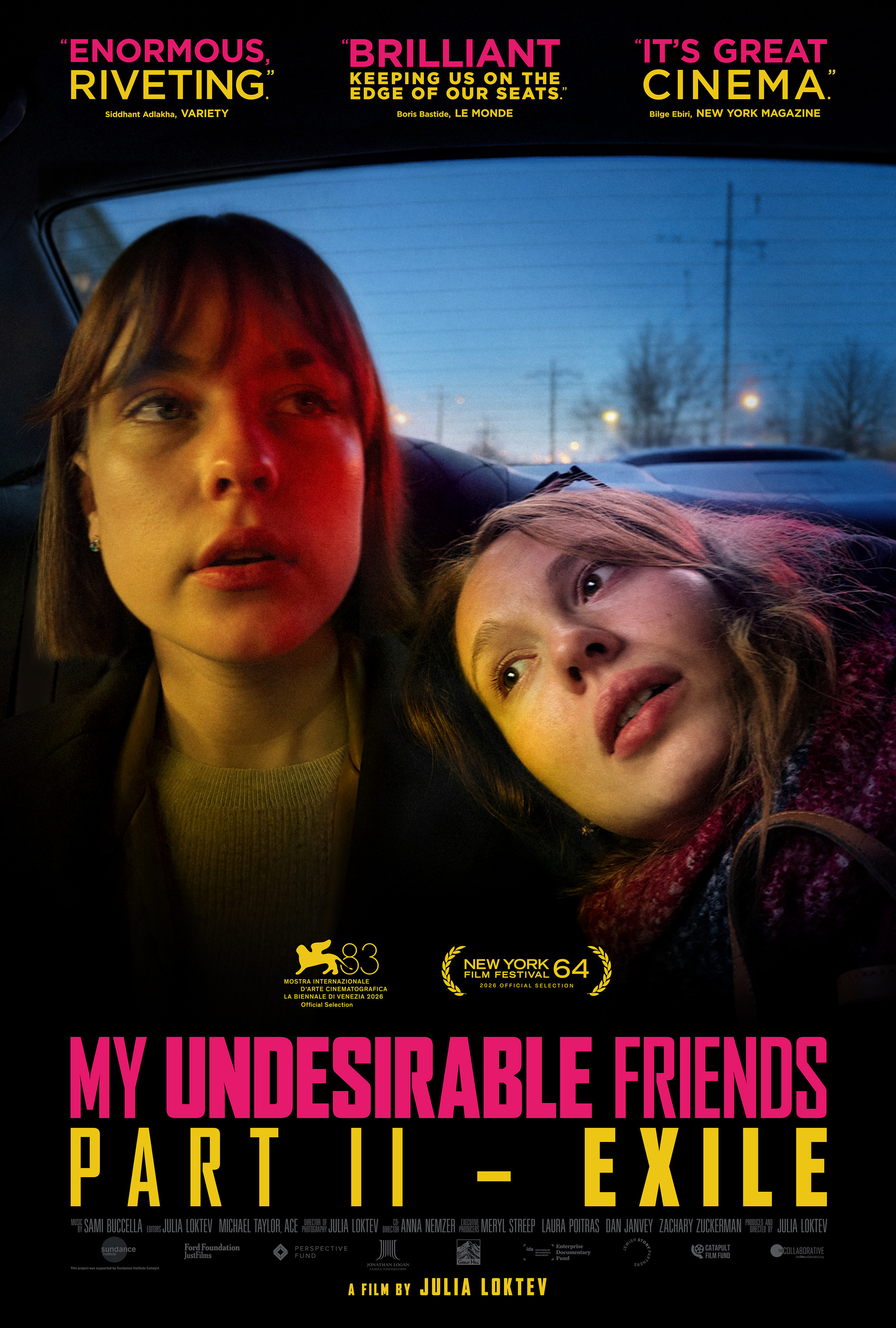 Mega Sized Movie Poster Image for My Undesirable Friends: Part II - Exile 