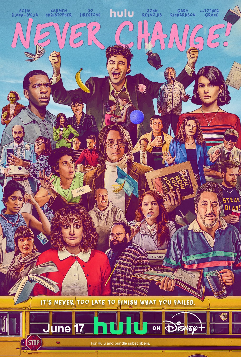 Extra Large Movie Poster Image for Never Change! 