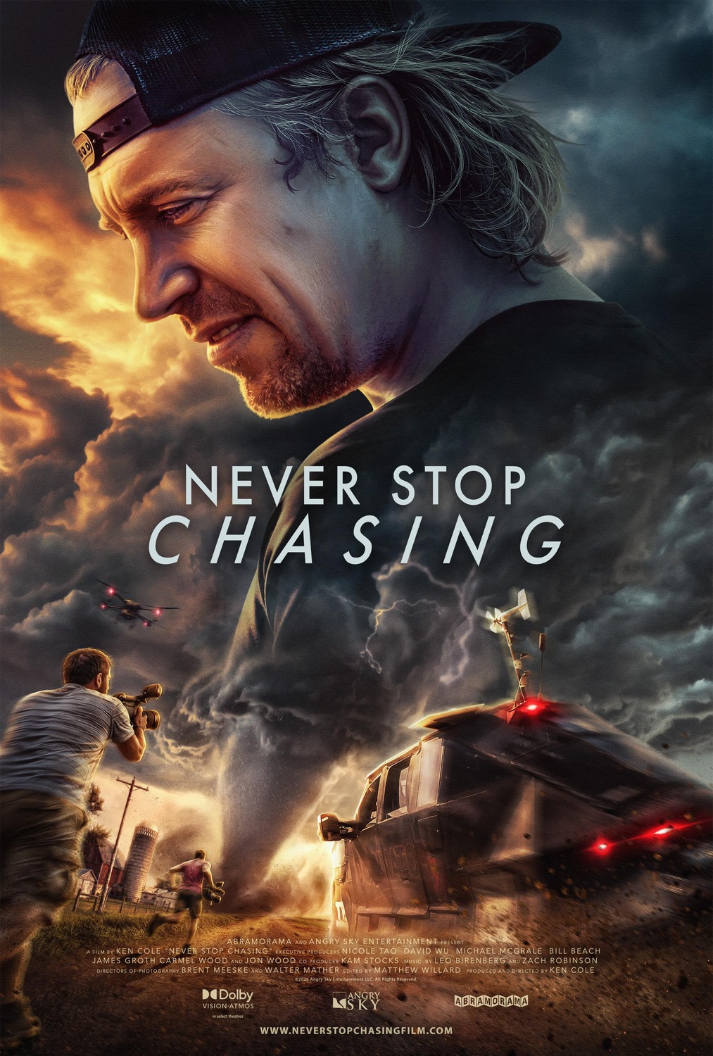 Extra Large Movie Poster Image for Never Stop Chasing 