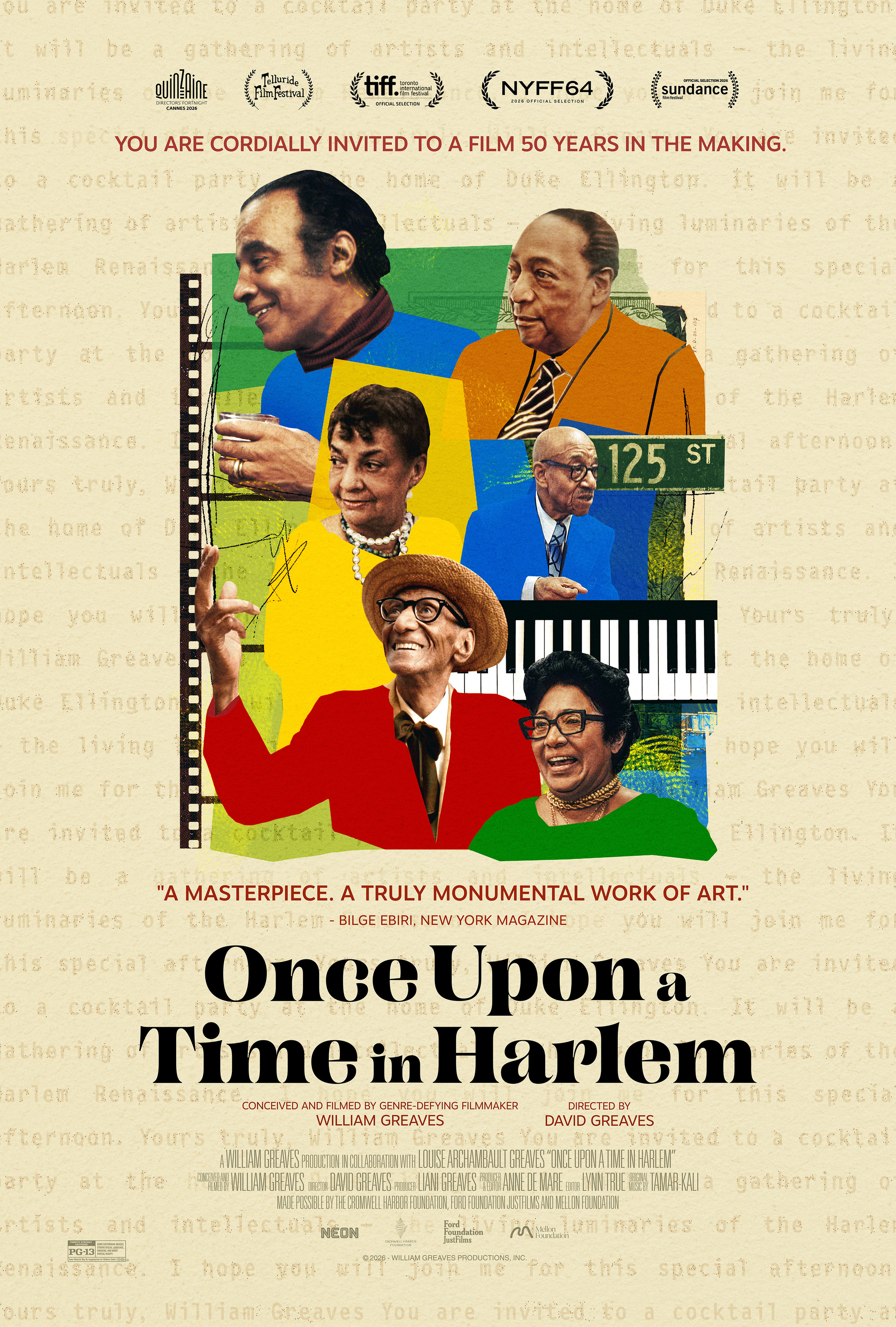 Mega Sized Movie Poster Image for Once Upon a Time in Harlem (#3 of 3)