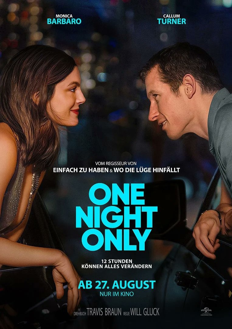Extra Large Movie Poster Image for One Night Only (#2 of 3)