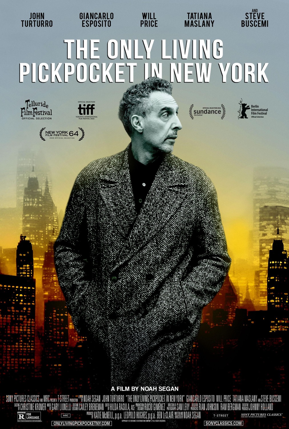 Extra Large Movie Poster Image for The Only Living Pickpocket in New York 
