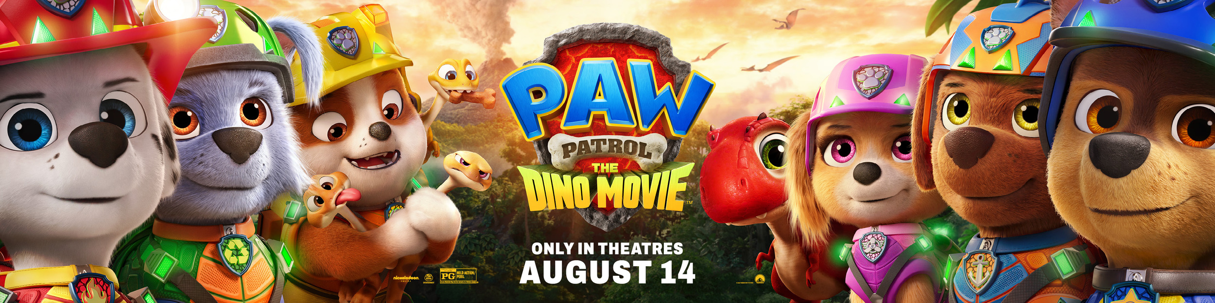Mega Sized Movie Poster Image for PAW Patrol: The Dino Movie (#26 of 28)