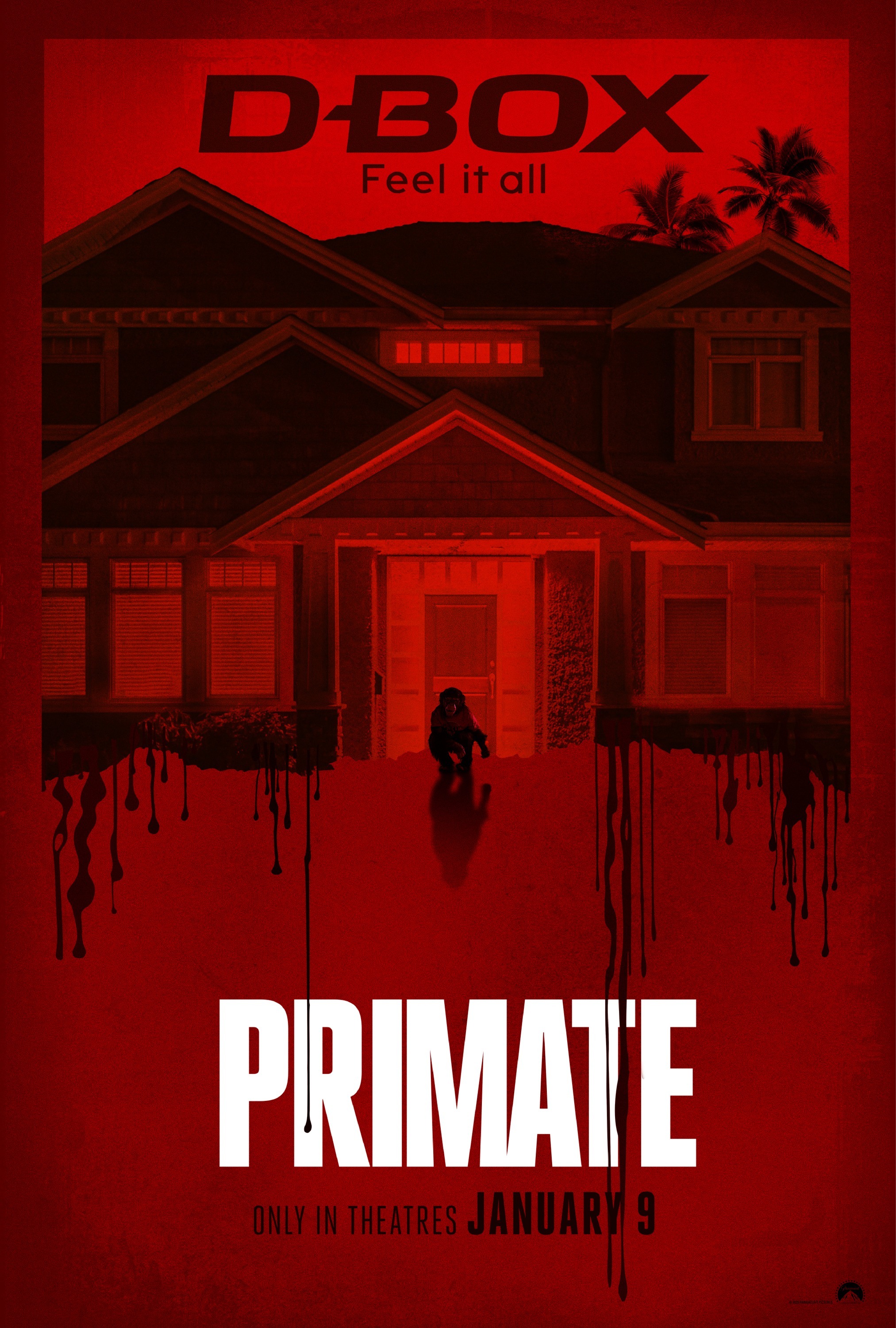 Mega Sized Movie Poster Image for Primate (#4 of 4)