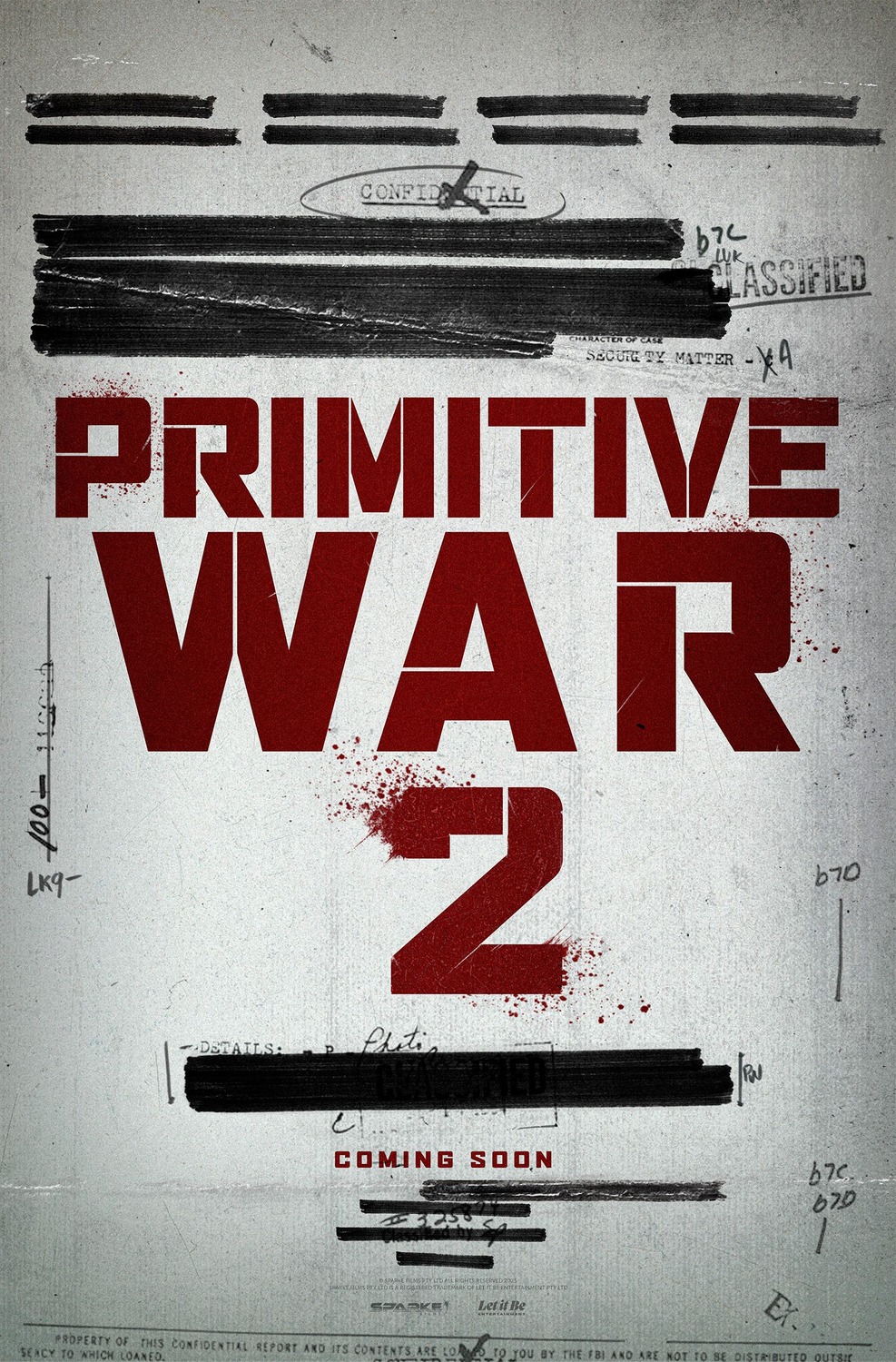 Extra Large Movie Poster Image for Primitive War 2 