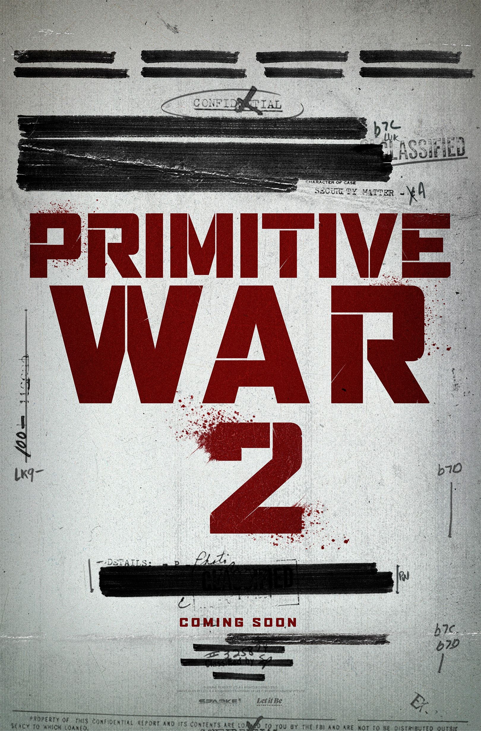 Mega Sized Movie Poster Image for Primitive War 2 