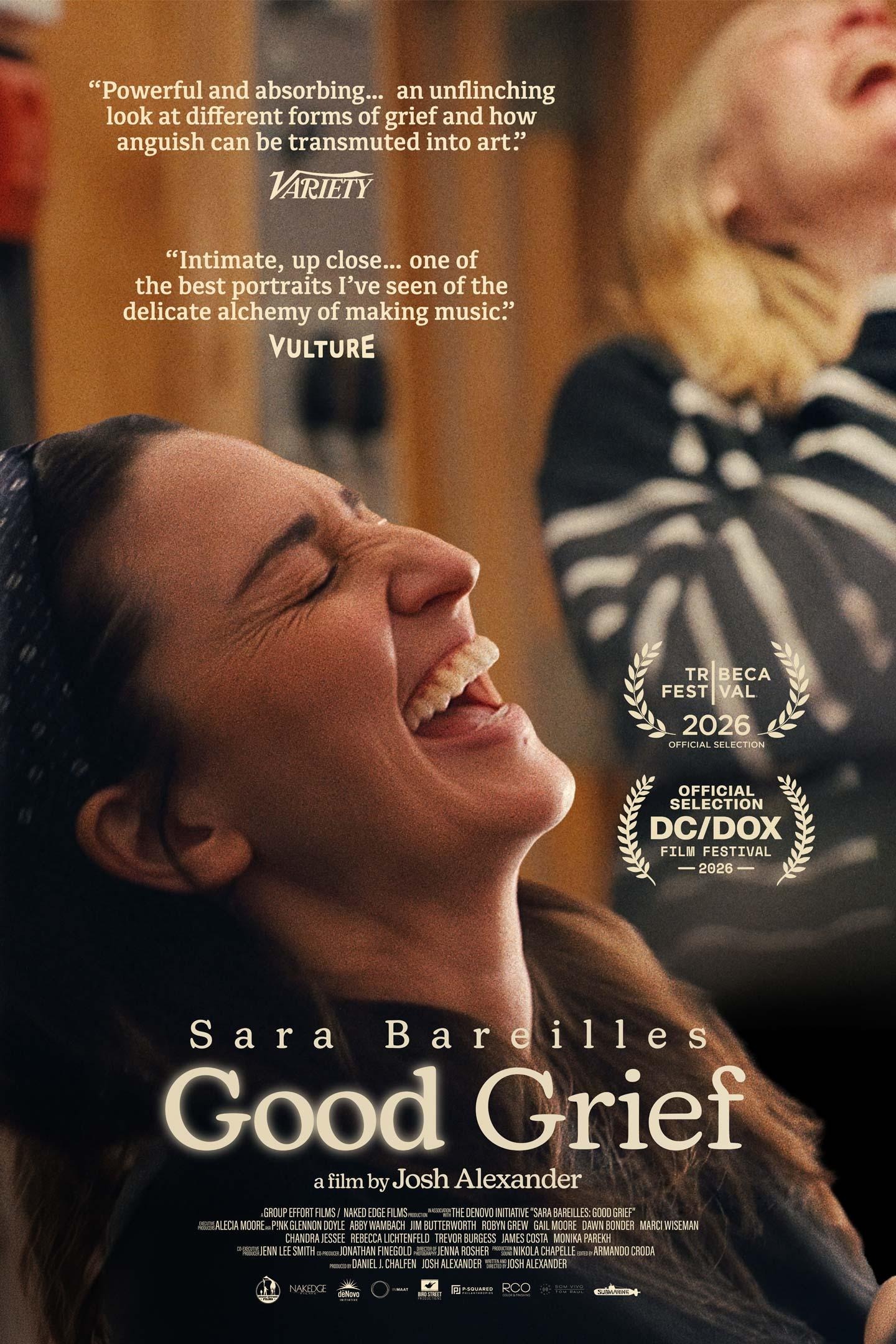 Mega Sized Movie Poster Image for Sara Bareilles: Good Grief 