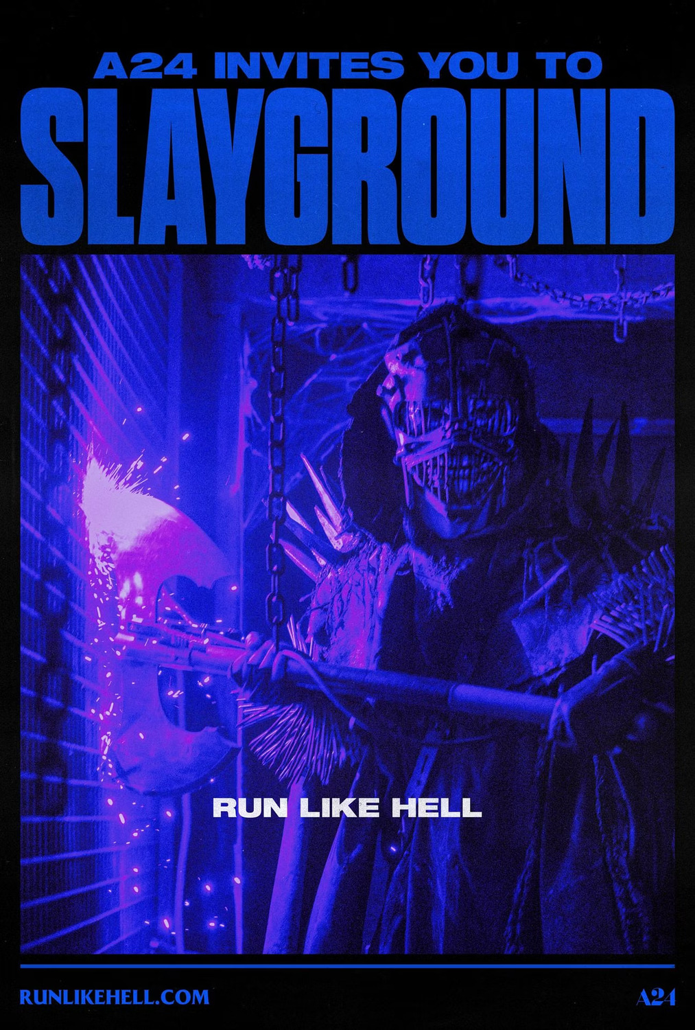 Extra Large Movie Poster Image for Slayground (#3 of 4)