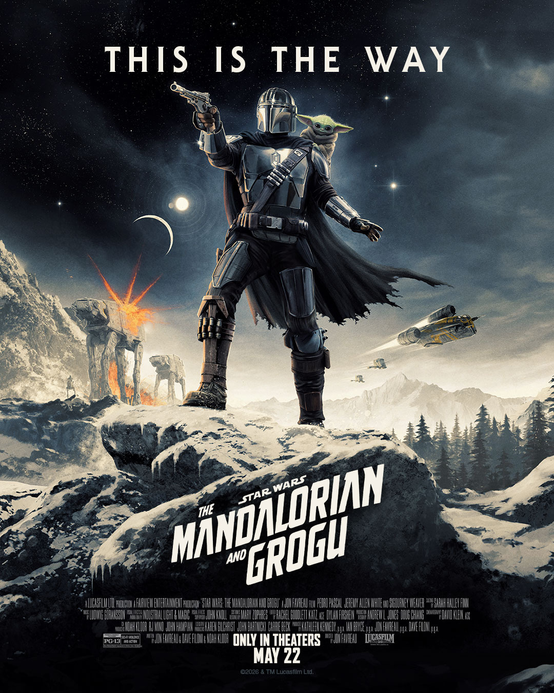 Extra Large Movie Poster Image for Star Wars: The Mandalorian and Grogu (#9 of 11)