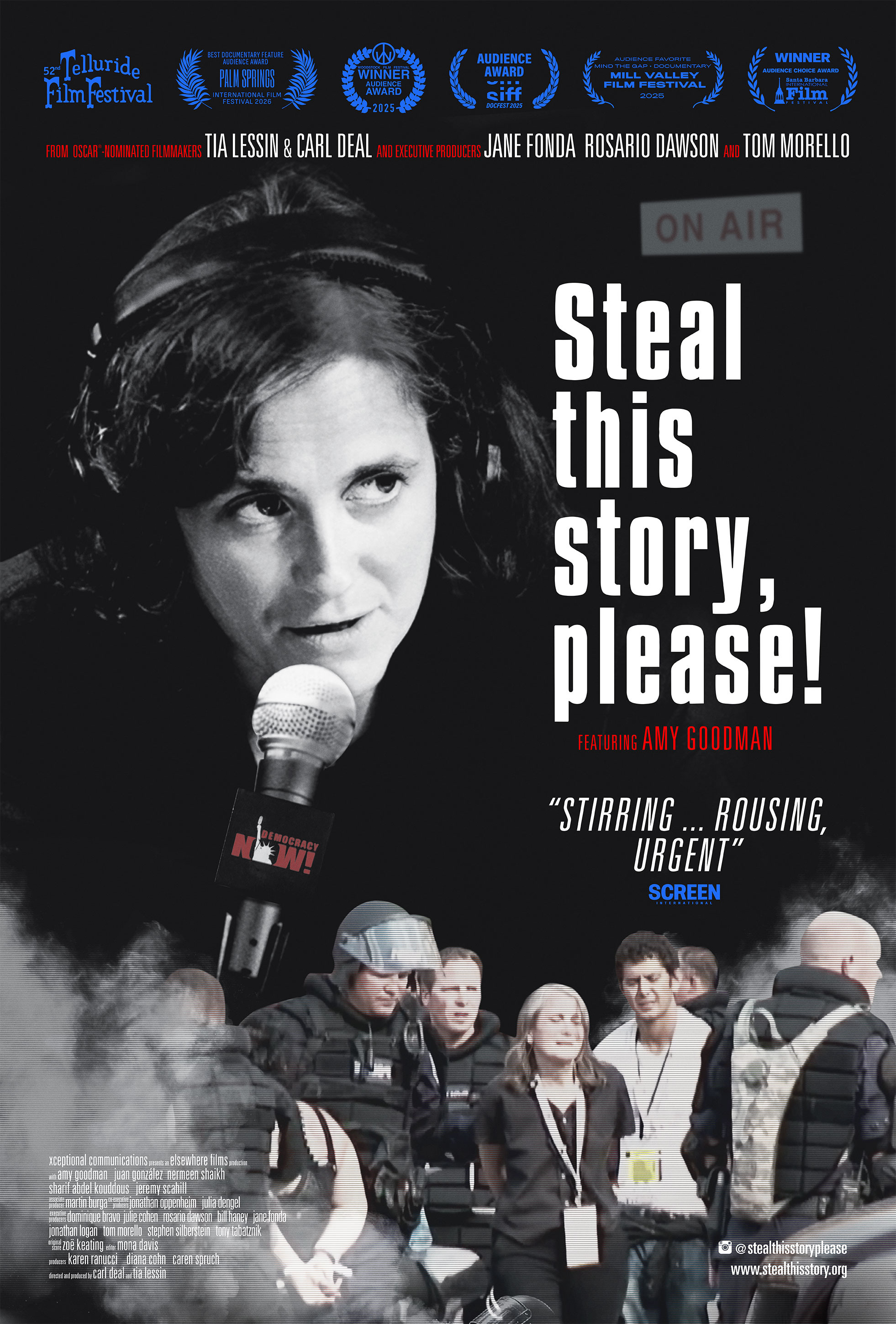 Mega Sized Movie Poster Image for Steal This Story, Please! (#1 of 2)