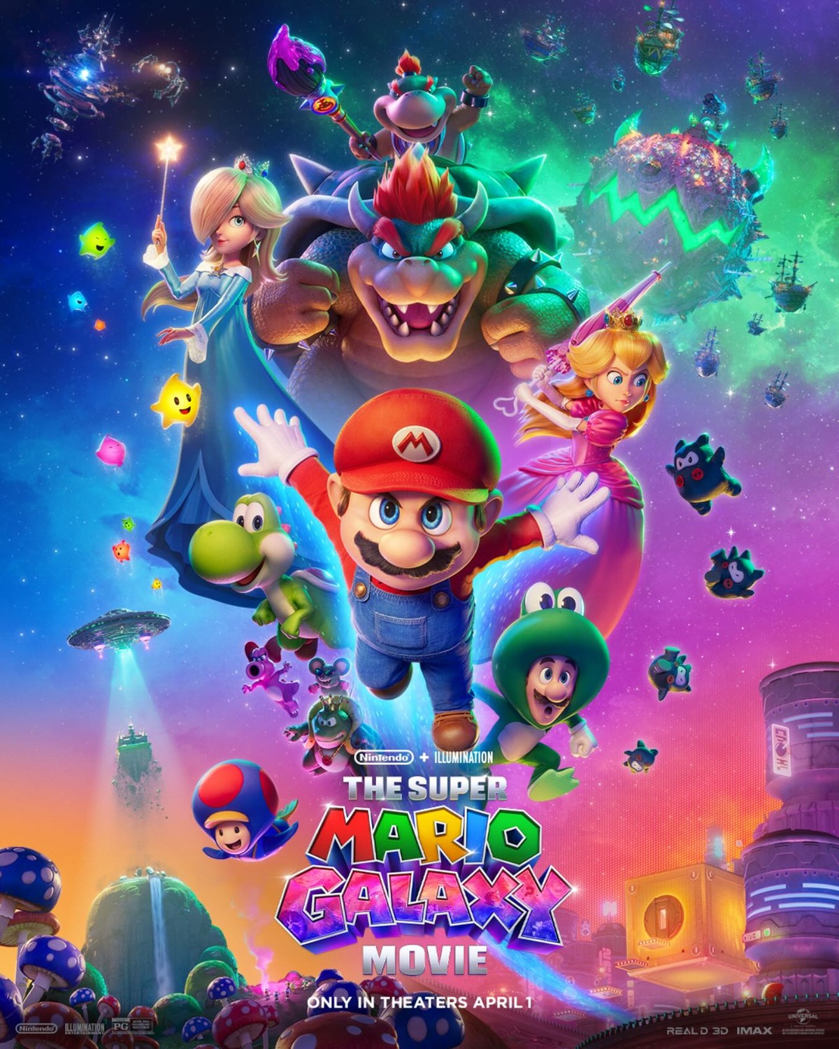 Extra Large Movie Poster Image for The Super Mario Galaxy Movie (#12 of 12)