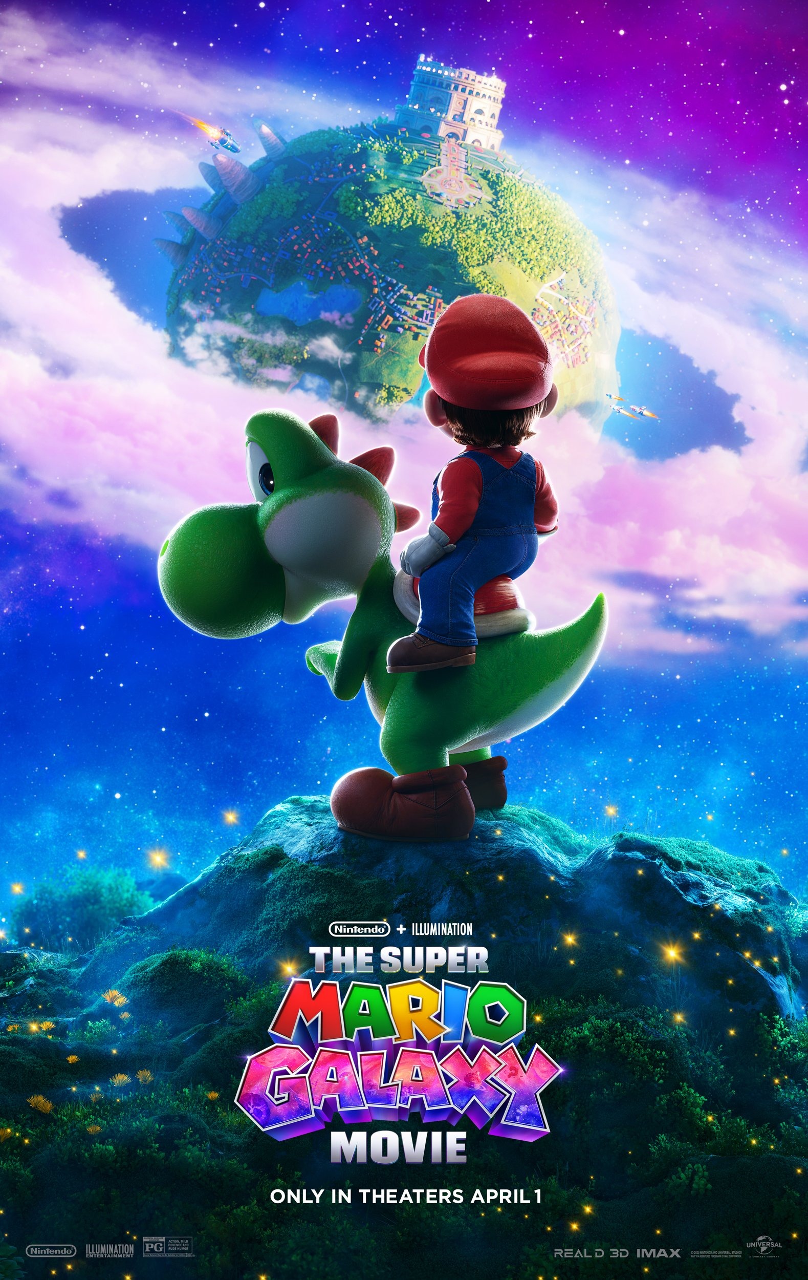 Mega Sized Movie Poster Image for The Super Mario Galaxy Movie (#4 of 4)