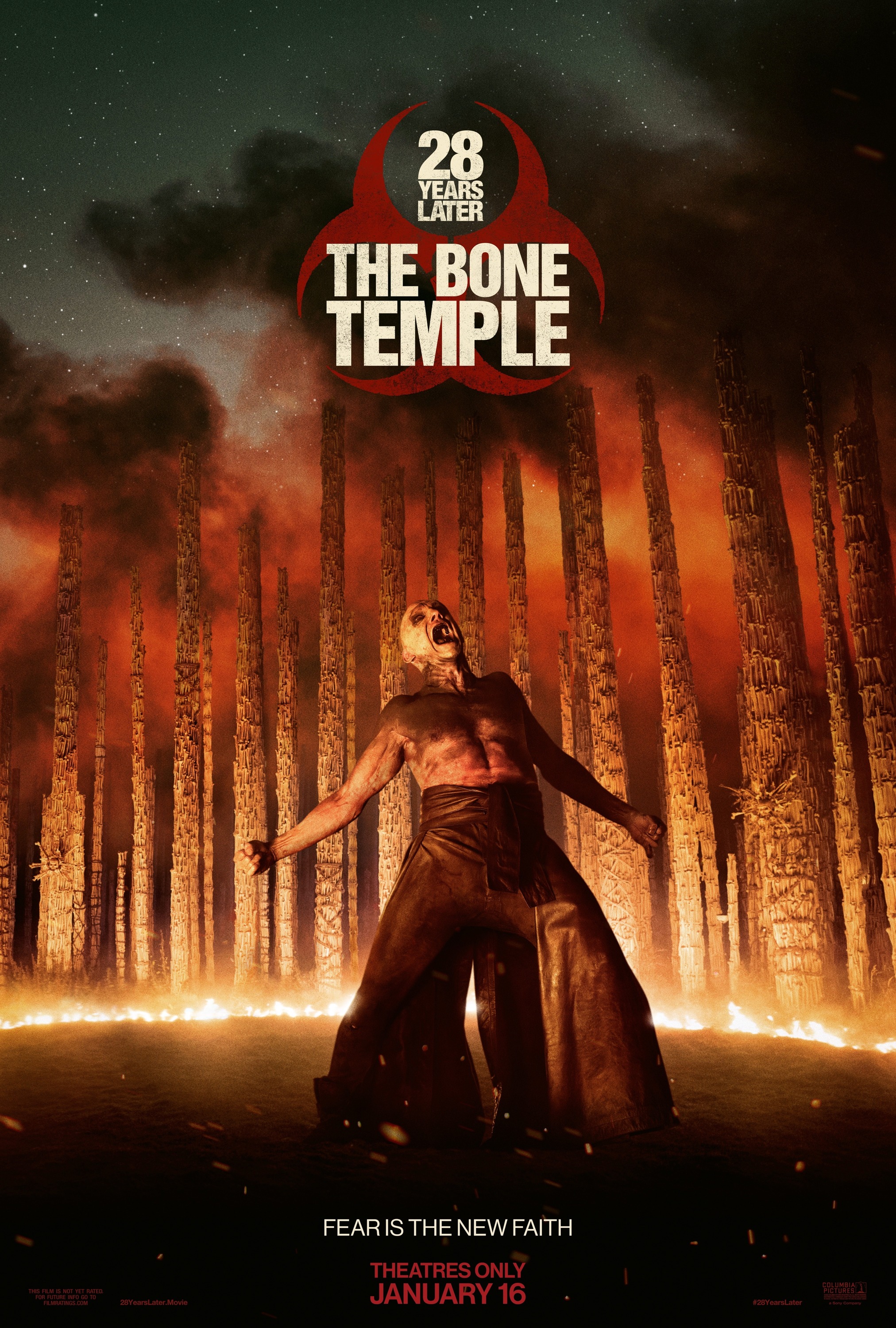 Mega Sized Movie Poster Image for 28 Years Later: The Bone Temple 