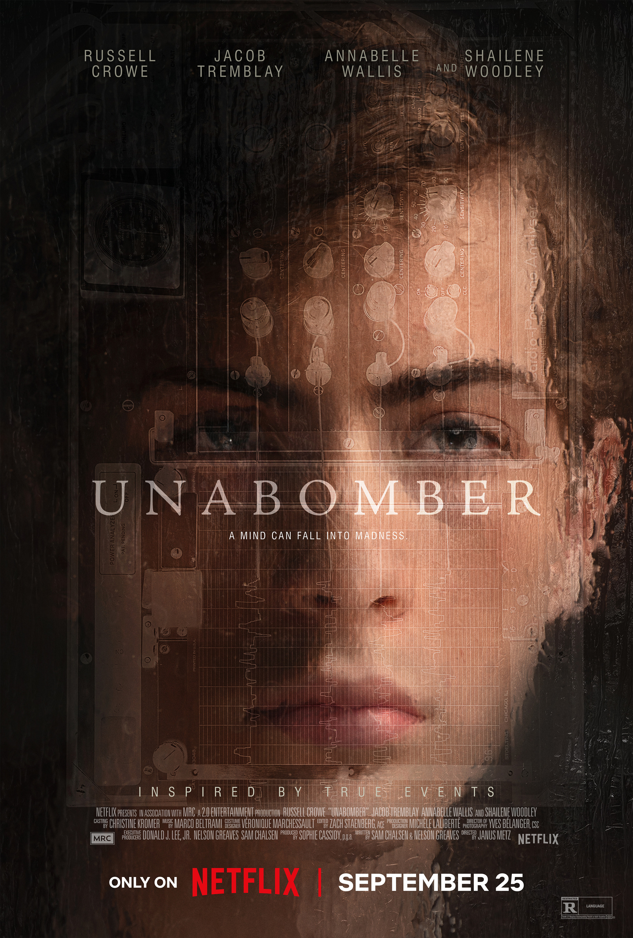 Mega Sized Movie Poster Image for Unabomber (#3 of 4)