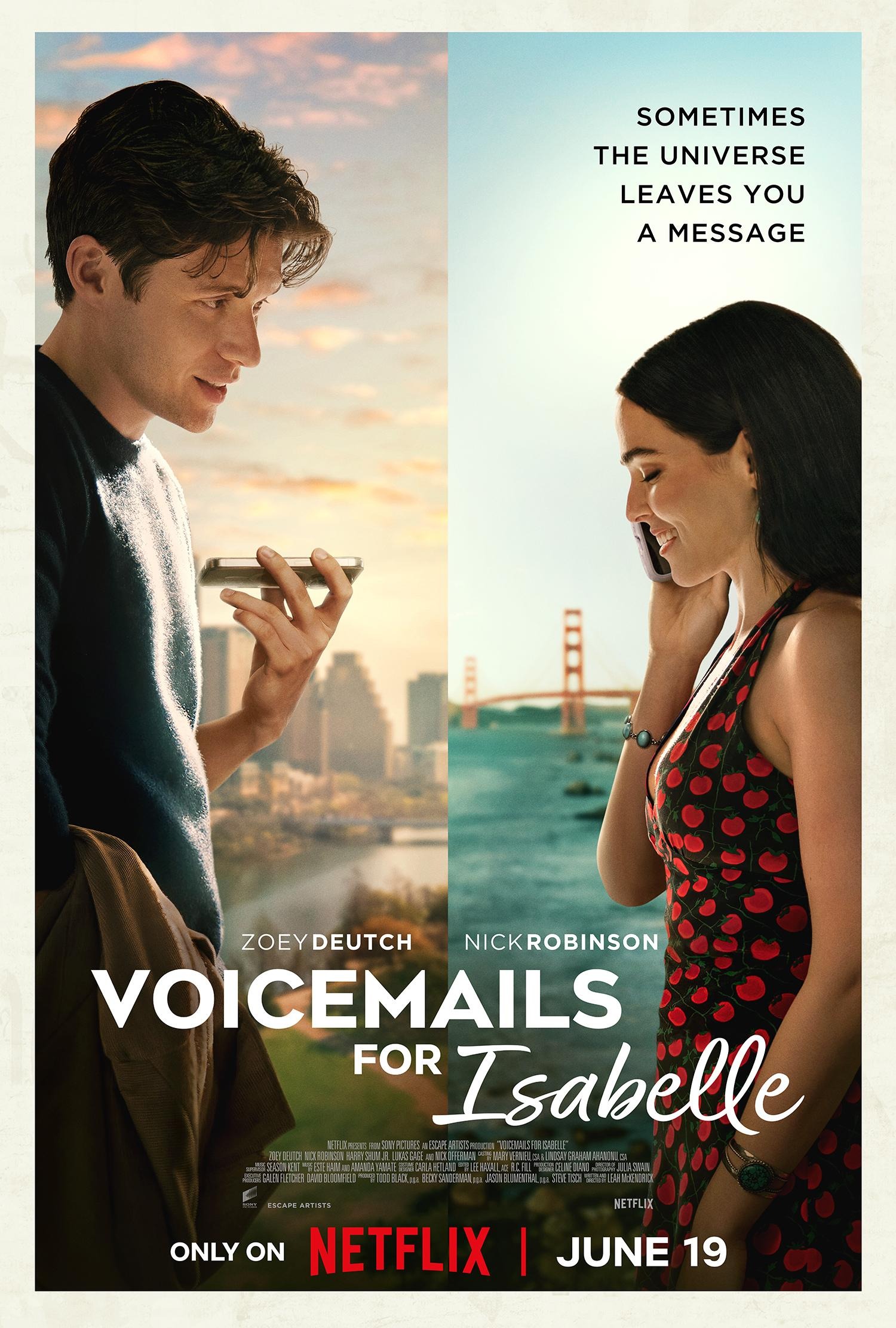 Mega Sized Movie Poster Image for Voicemails for Isabelle 