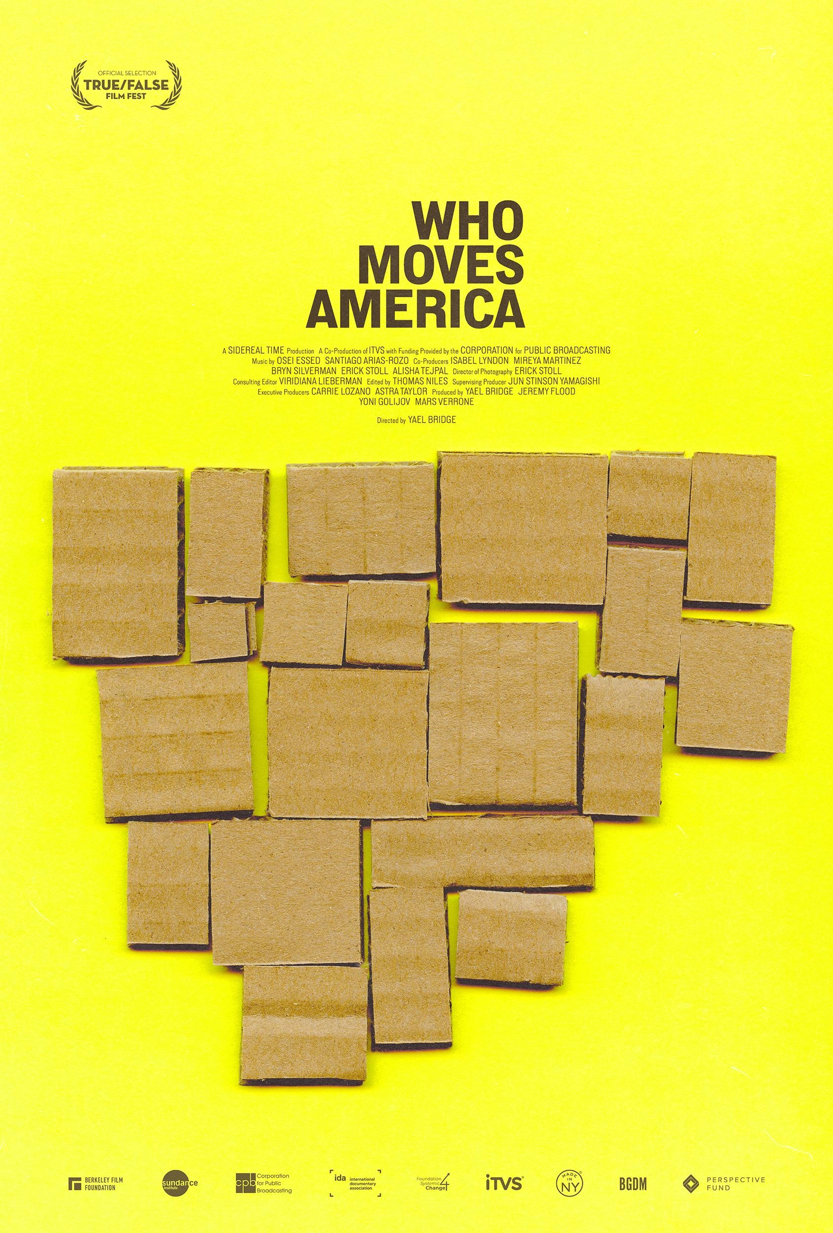Mega Sized Movie Poster Image for Who Moves America (#1 of 2)