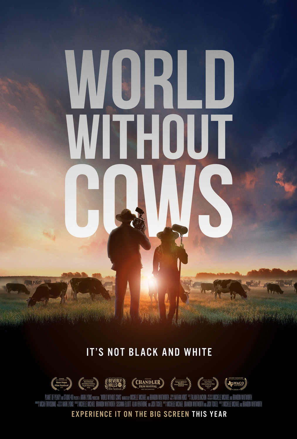 Extra Large Movie Poster Image for World Without Cows 