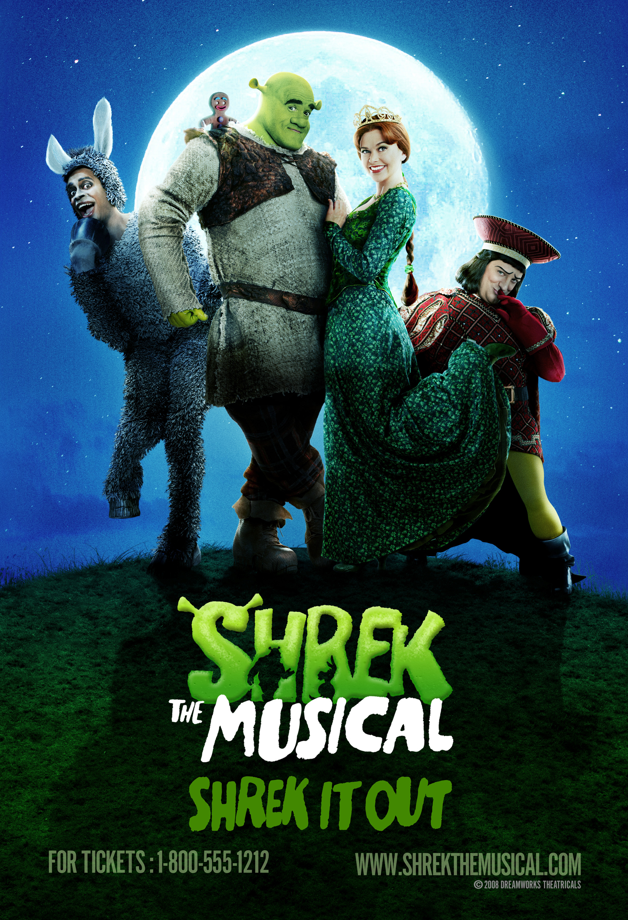 Shrek The Musical Broadway Poster