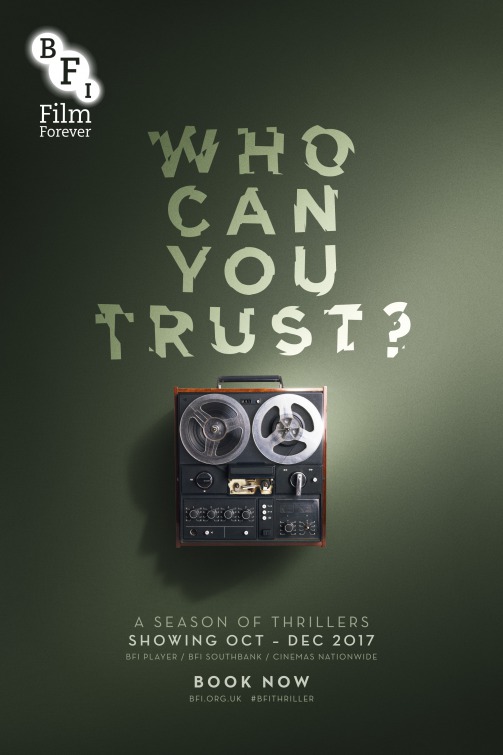 BFI Film: A Season of Thrillers Movie Poster