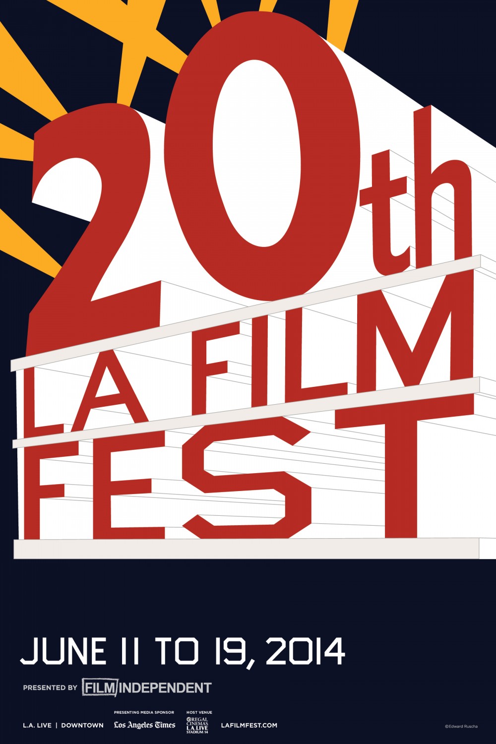 Extra Large TV Poster Image for Los Angeles Film Festival 