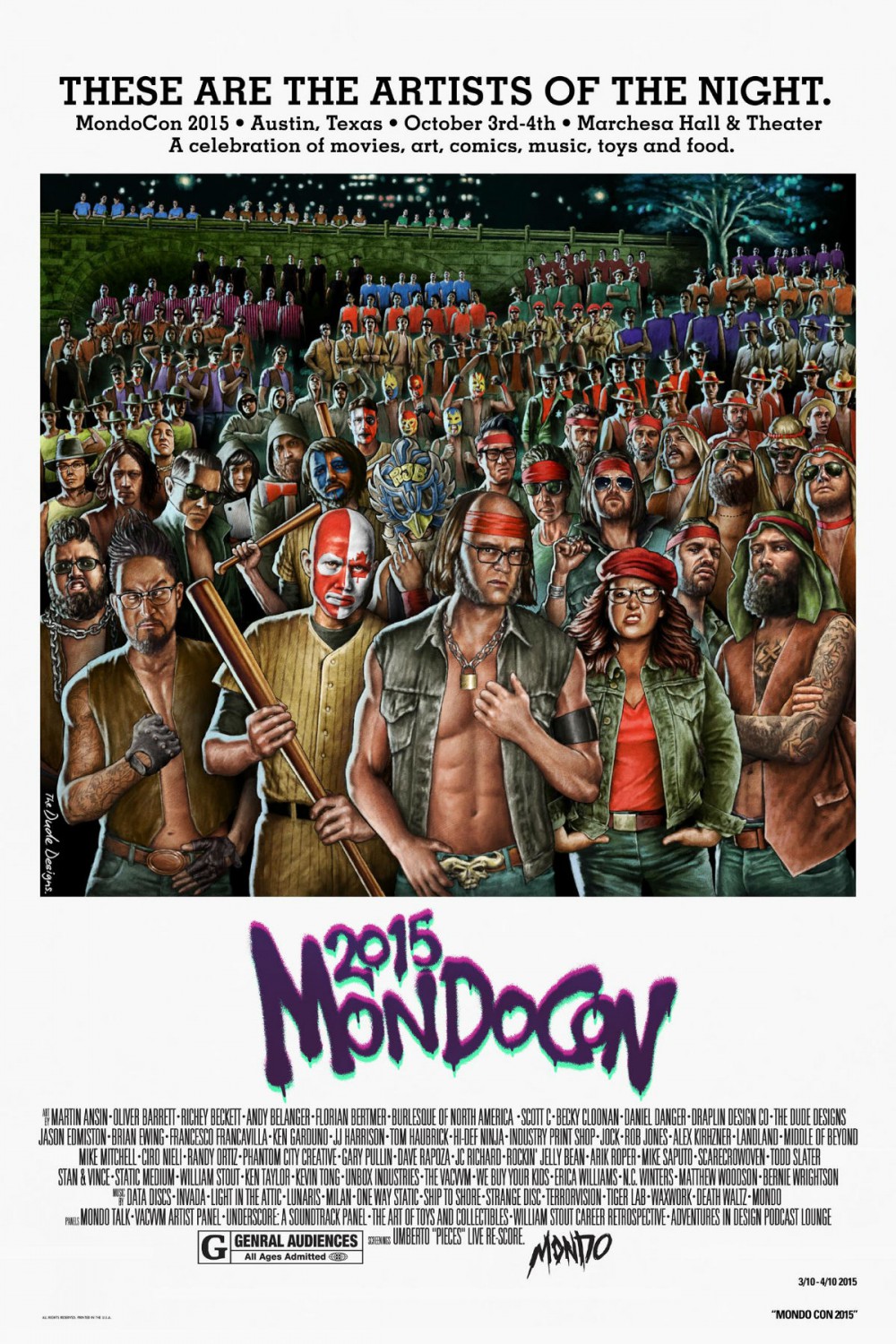 Extra Large TV Poster Image for MondoCon 