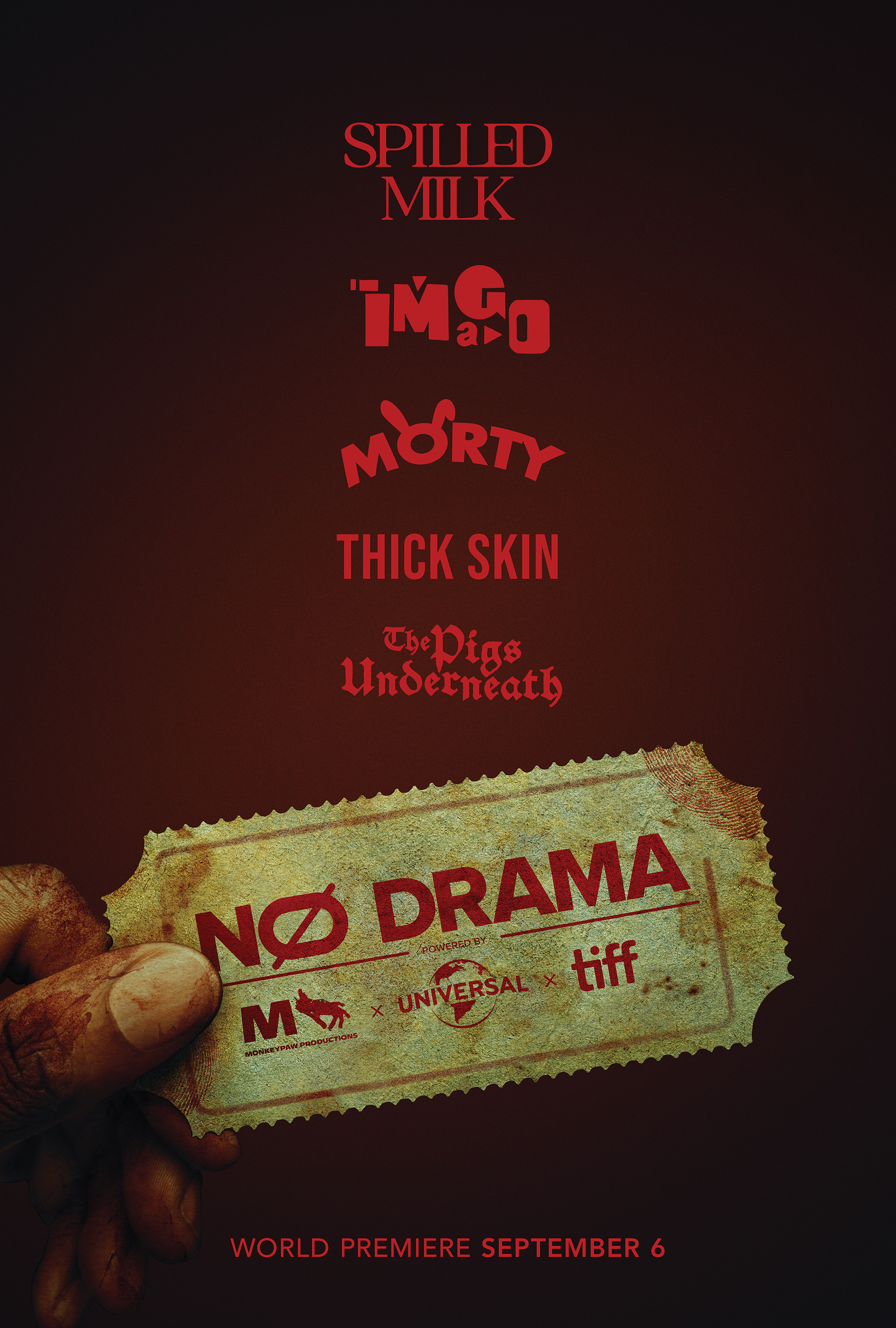 Mega Sized TV Poster Image for NO DRAMA Short Films 