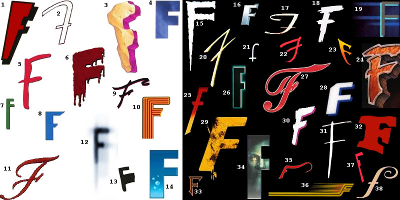 The Letter F Poster