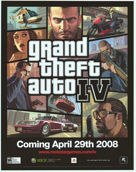 Grand Theft Auto IV Movie Poster