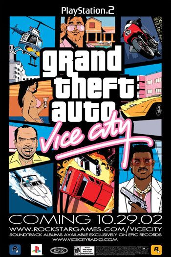 Grand Theft Auto: Vice City Movie Poster