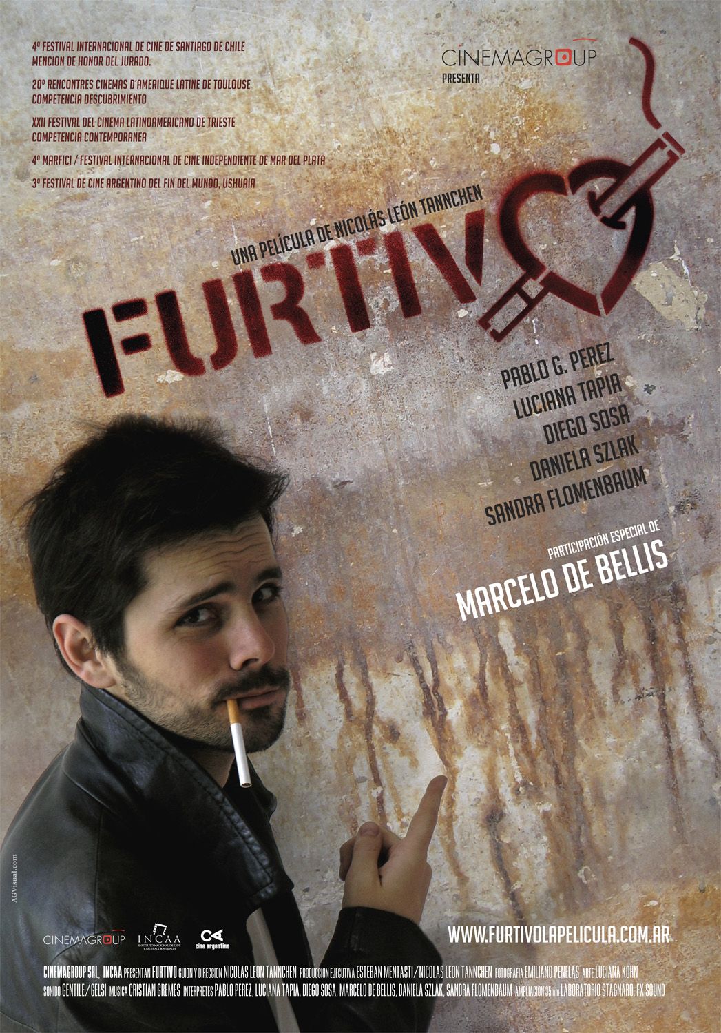Extra Large Movie Poster Image for Furtivo (#2 of 2)