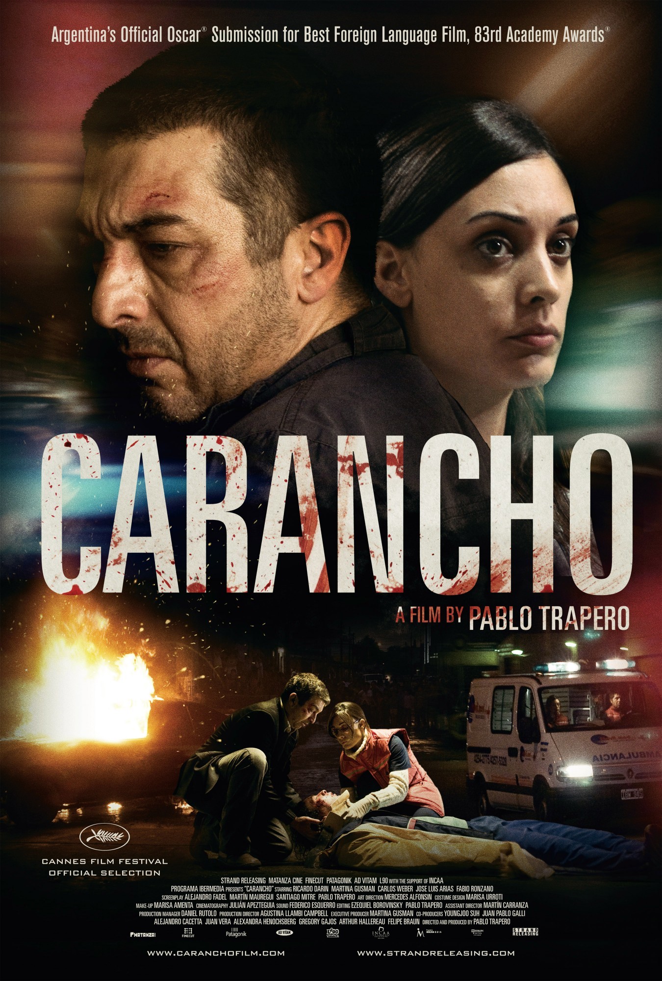 Mega Sized Movie Poster Image for Carancho (#1 of 2)