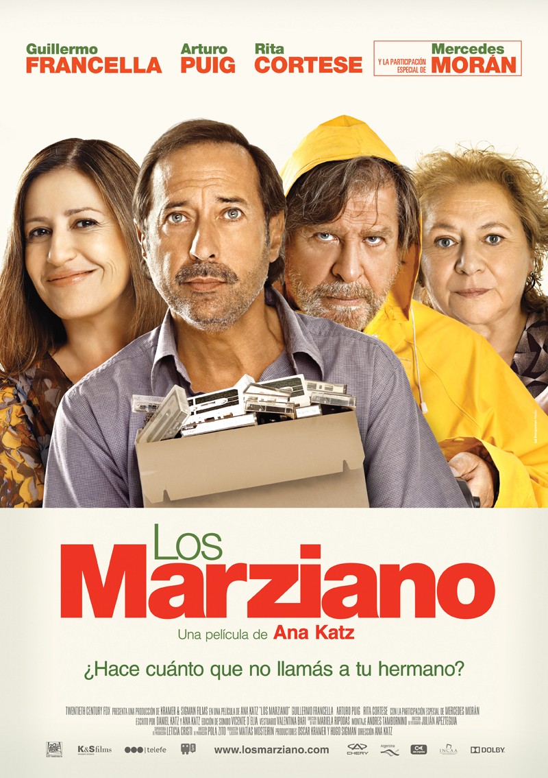 Extra Large Movie Poster Image for Los Marziano 