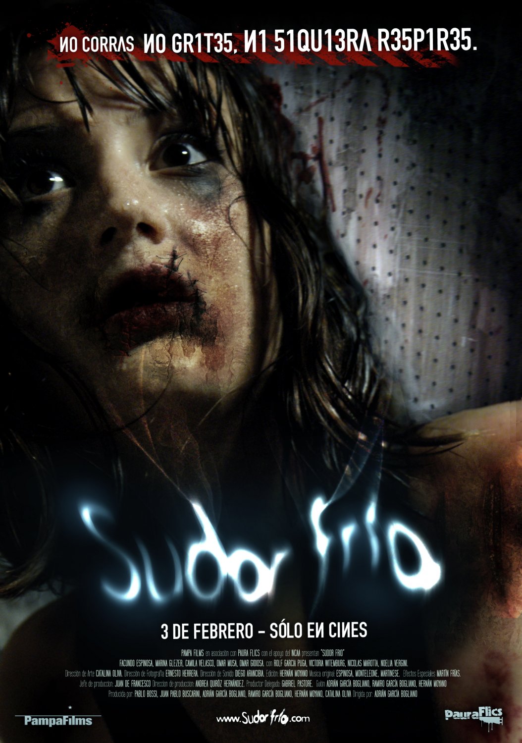 Extra Large Movie Poster Image for Sudor frío 