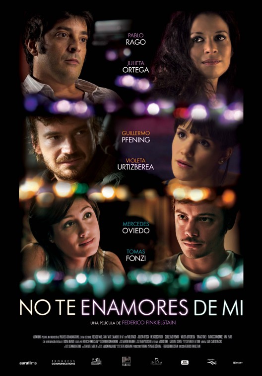 No te enamores de mí Movie Poster