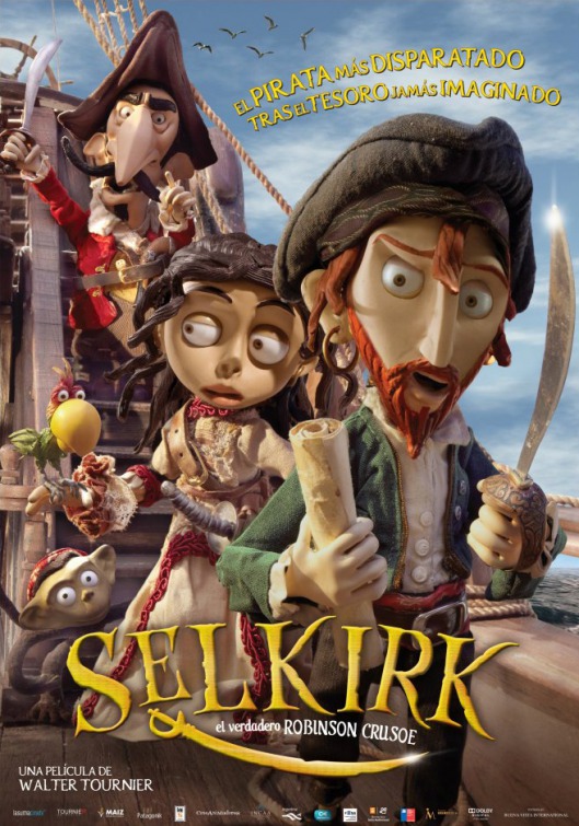 Selkirk, el verdadero Robinson Crusoe Movie Poster