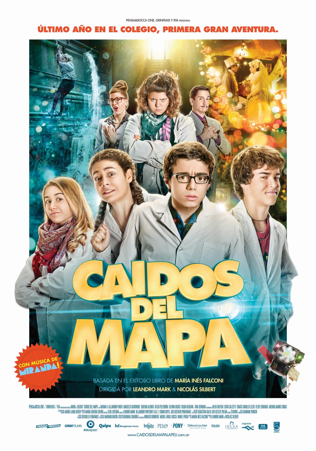 Extra Large Movie Poster Image for Caídos del mapa (#2 of 2)