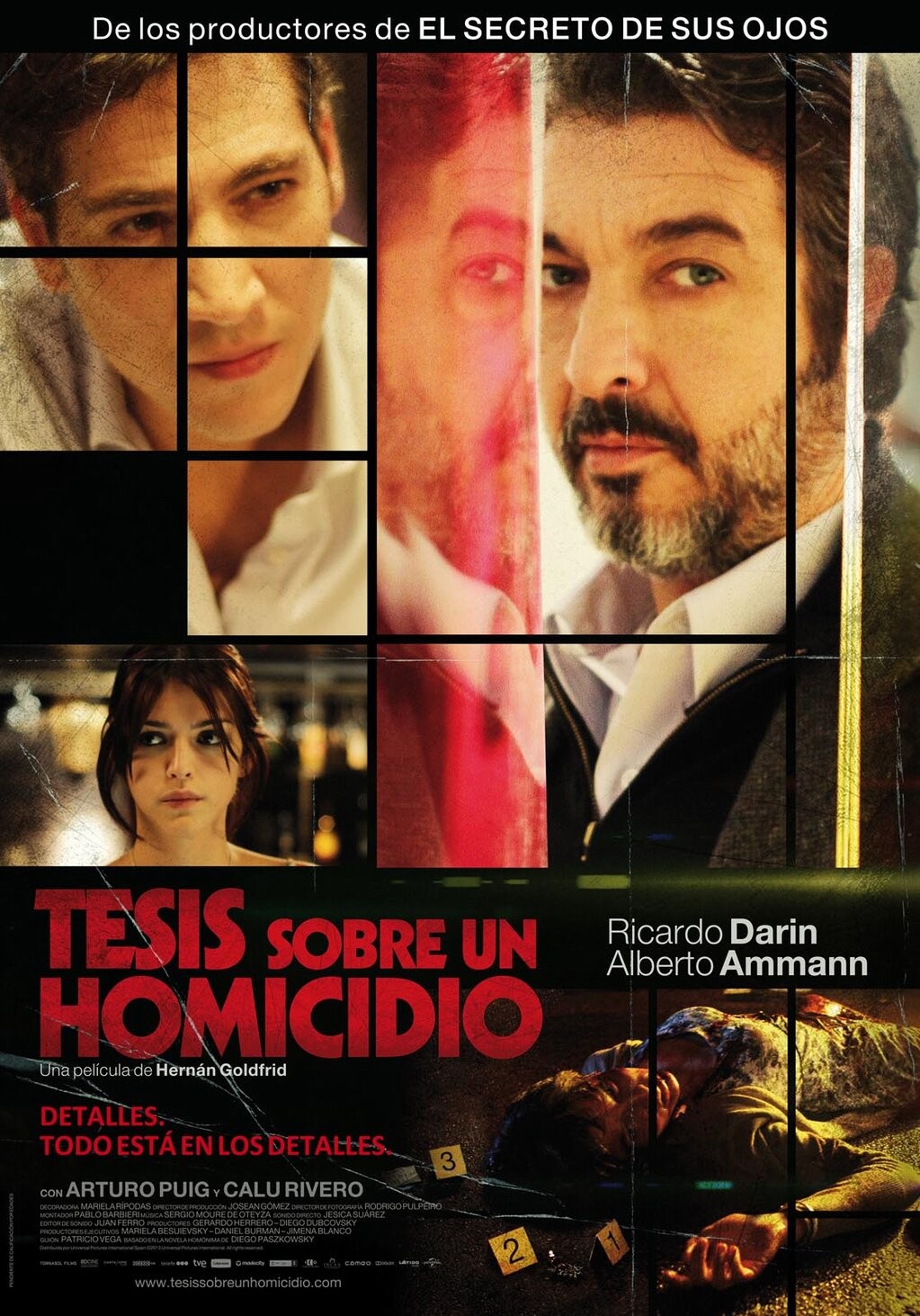 Extra Large Movie Poster Image for Tesis sobre un homicidio (#1 of 2)