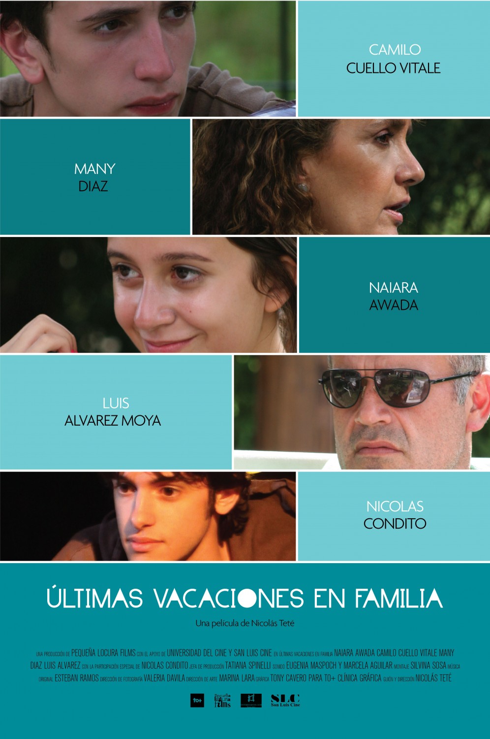 Extra Large Movie Poster Image for Ultimas vacaciones en familia 