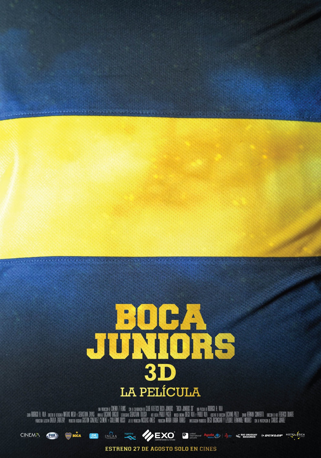 Extra Large Movie Poster Image for Boca Juniors 3D: The Movie (#1 of 2)